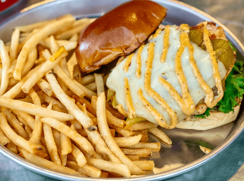 Sweet Potato Fries with Marshmallow Dipping Sauce