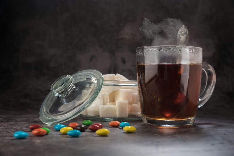 Sweetened tea Sweetened tea