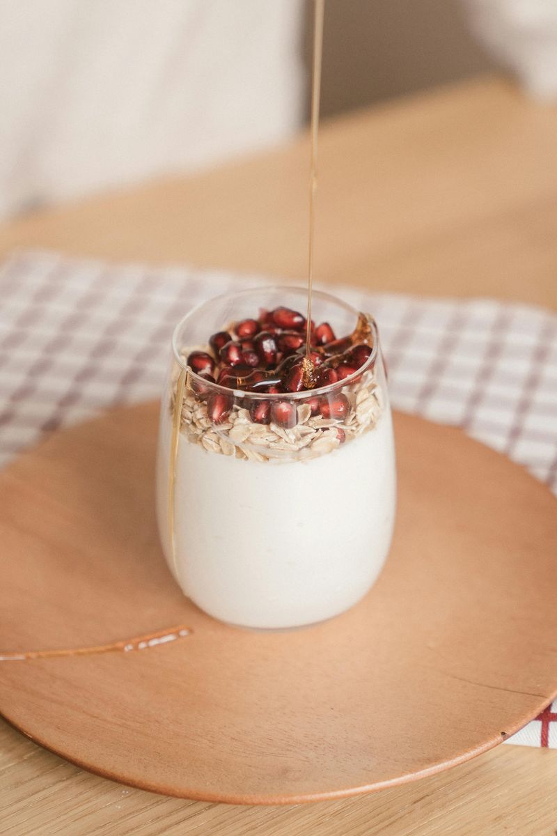 Sweetened yogurt