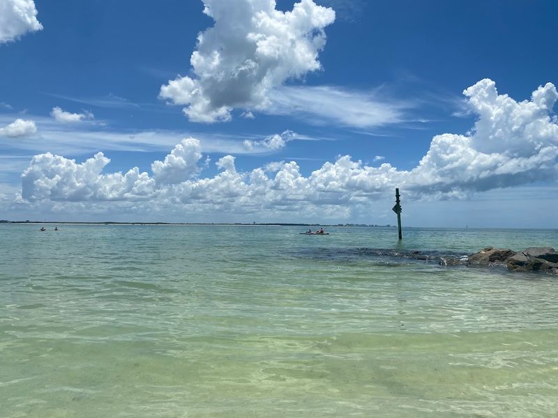 Swimming in Crystal-Clear Gulf Waters