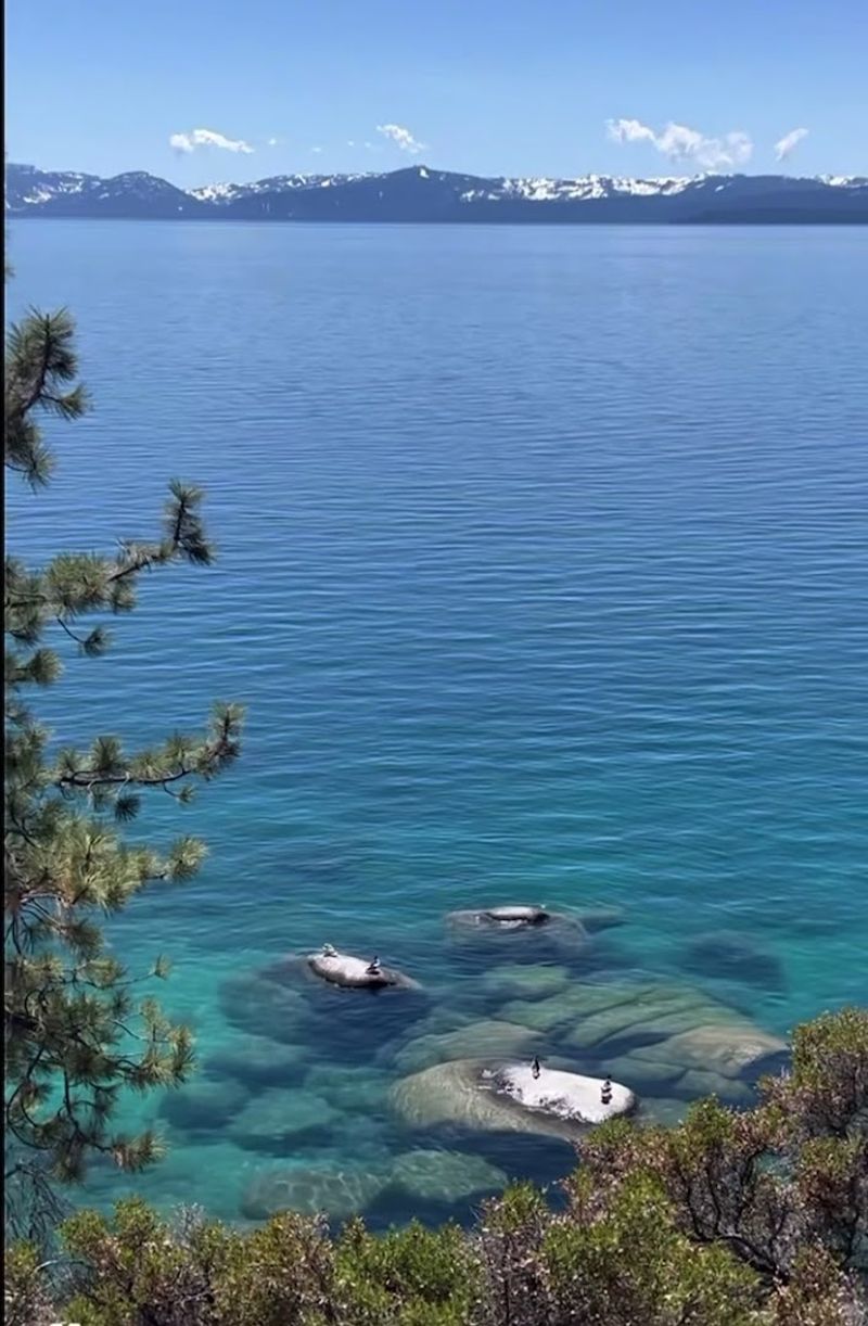 Swimming in Water So Clear You Can Count the Rocks Below Your Feet Swimming in Water So Clear You Can Count the Rocks Below Your Feet