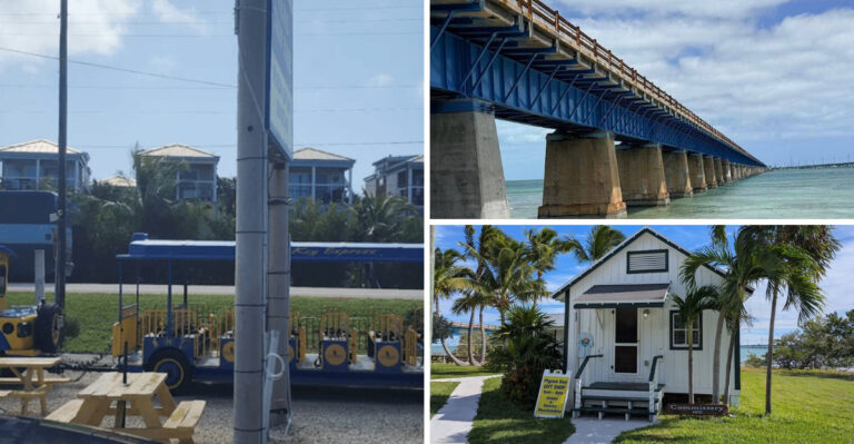 Take a whimsical open-air train ride to this forgotten island hiding off the Florida coast