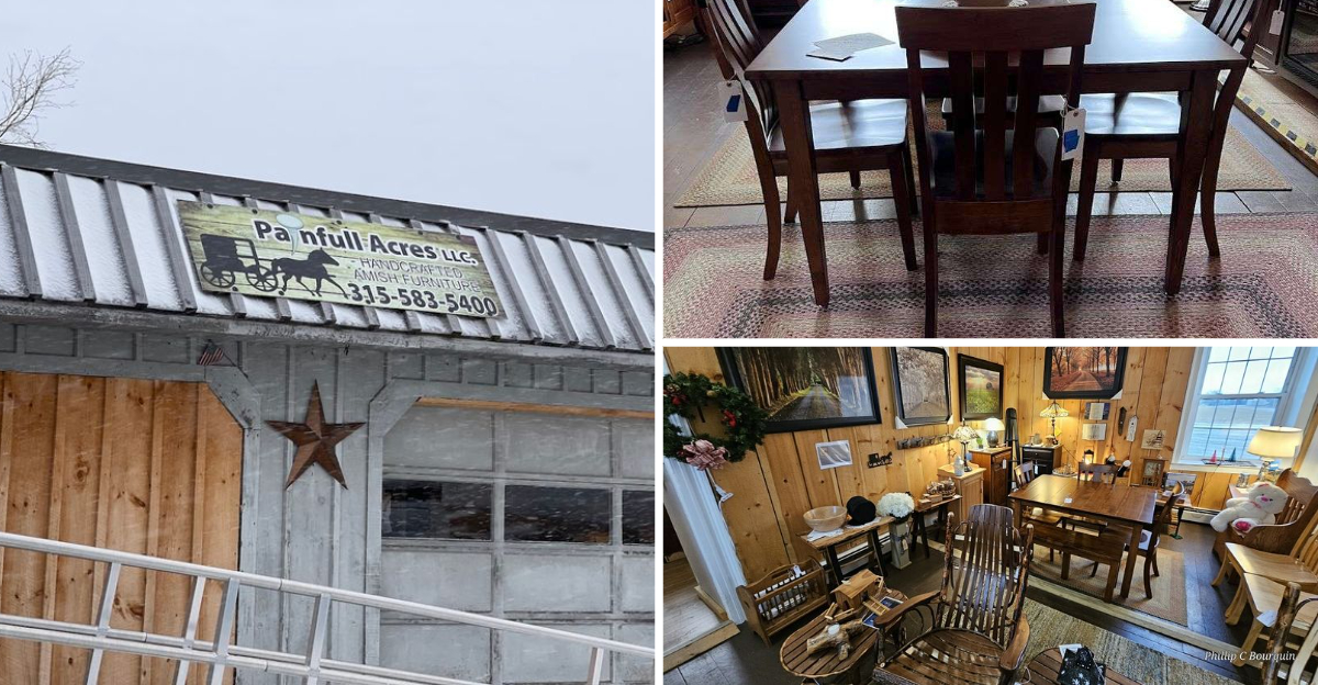 Take the scenic drive to this New York Amish store for some of the states best handmade furniture
