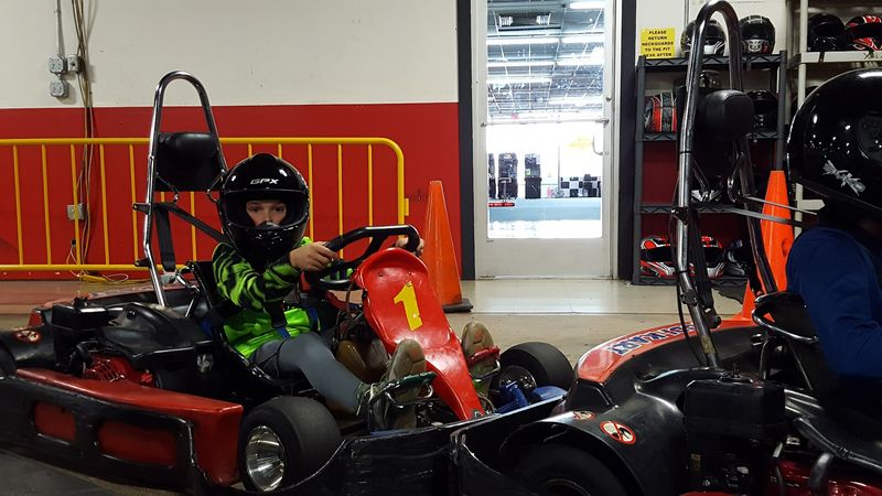 Tandem Kart Option for Younger or Nervous Riders