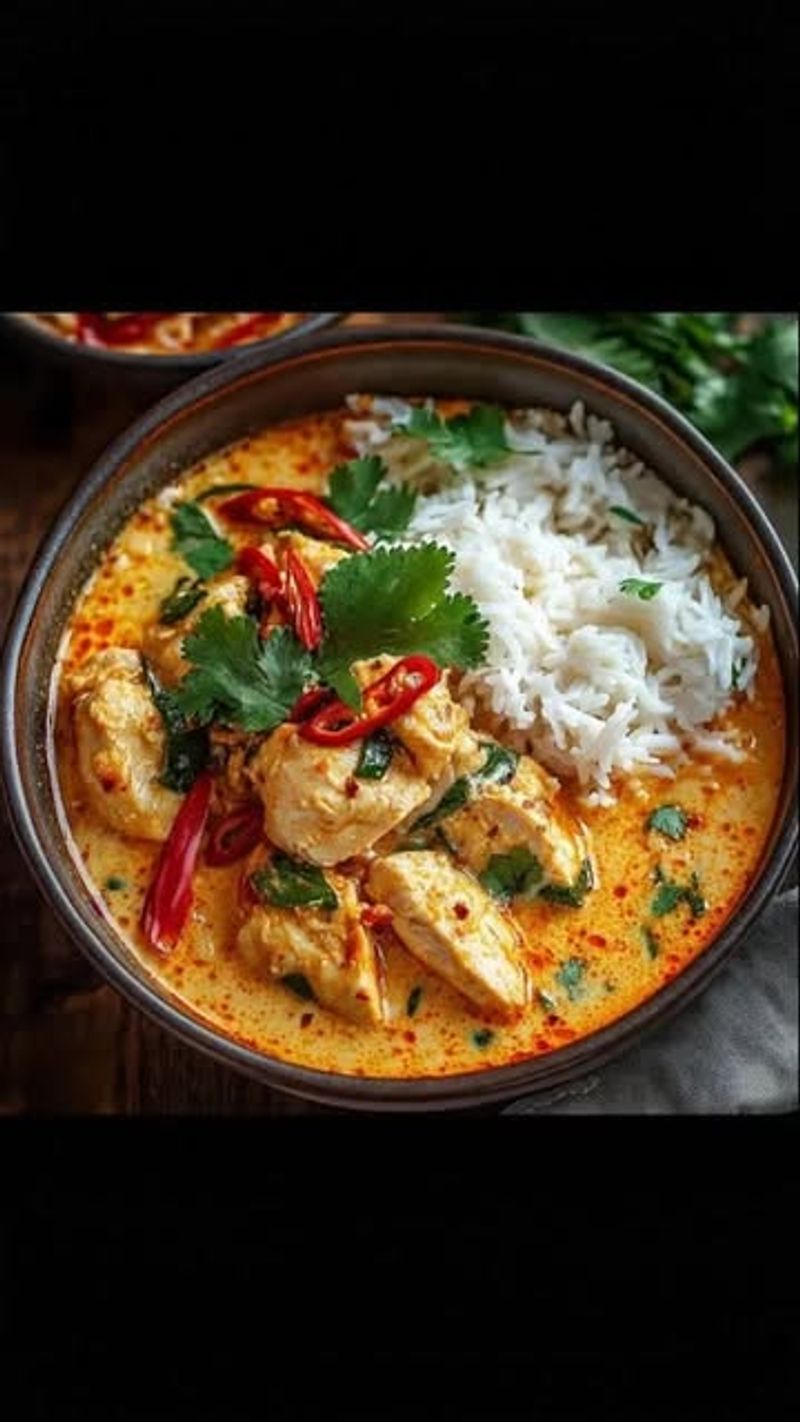 Thai red curry stew
