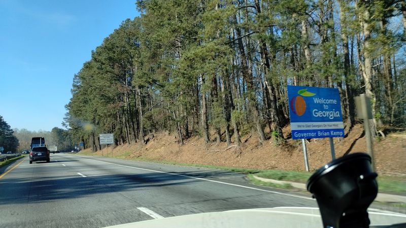 That Rush of Homecoming Feeling When You Cross State Lines