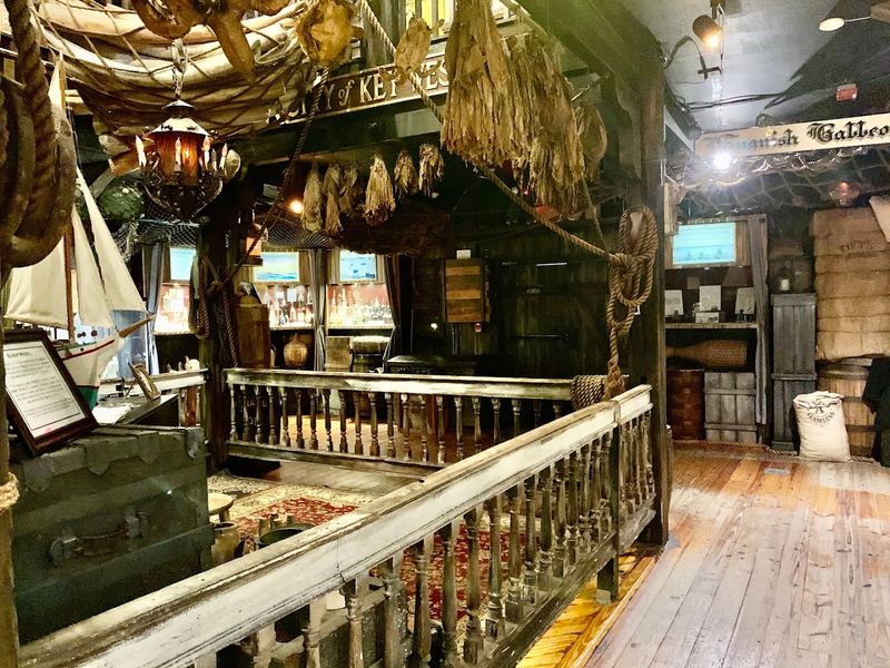The 1850s Wrecker's Warehouse Setting