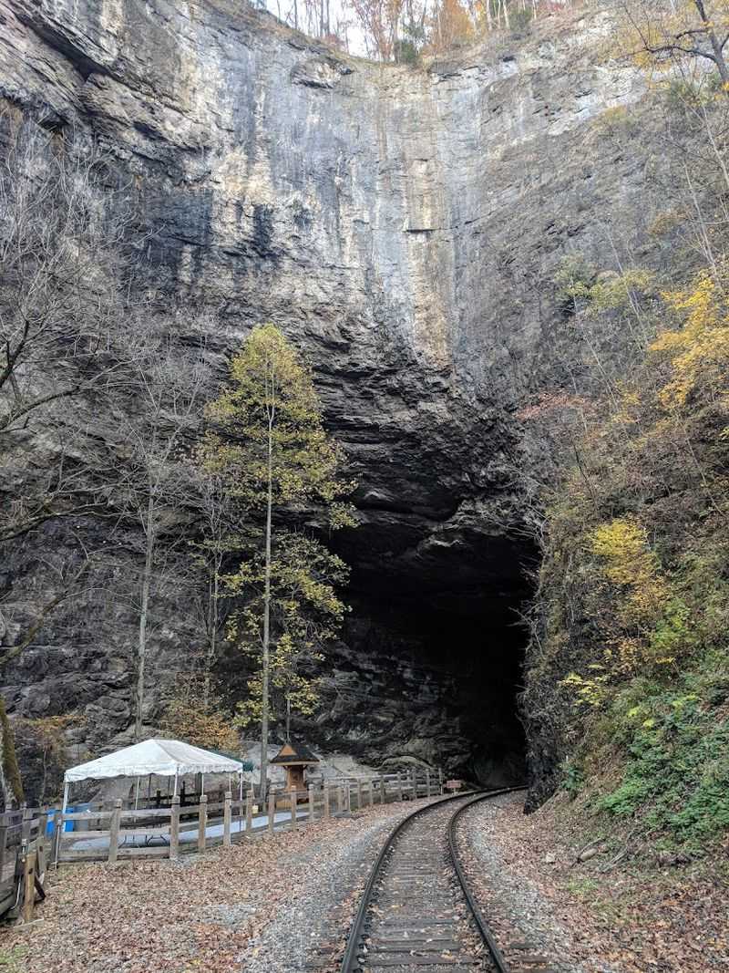 The 850-Foot Natural Limestone Tunnel