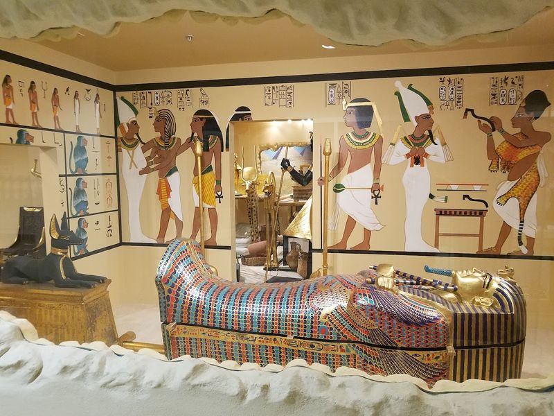 The Ancient Civilizations and Egyptian Exhibit on Floor Three