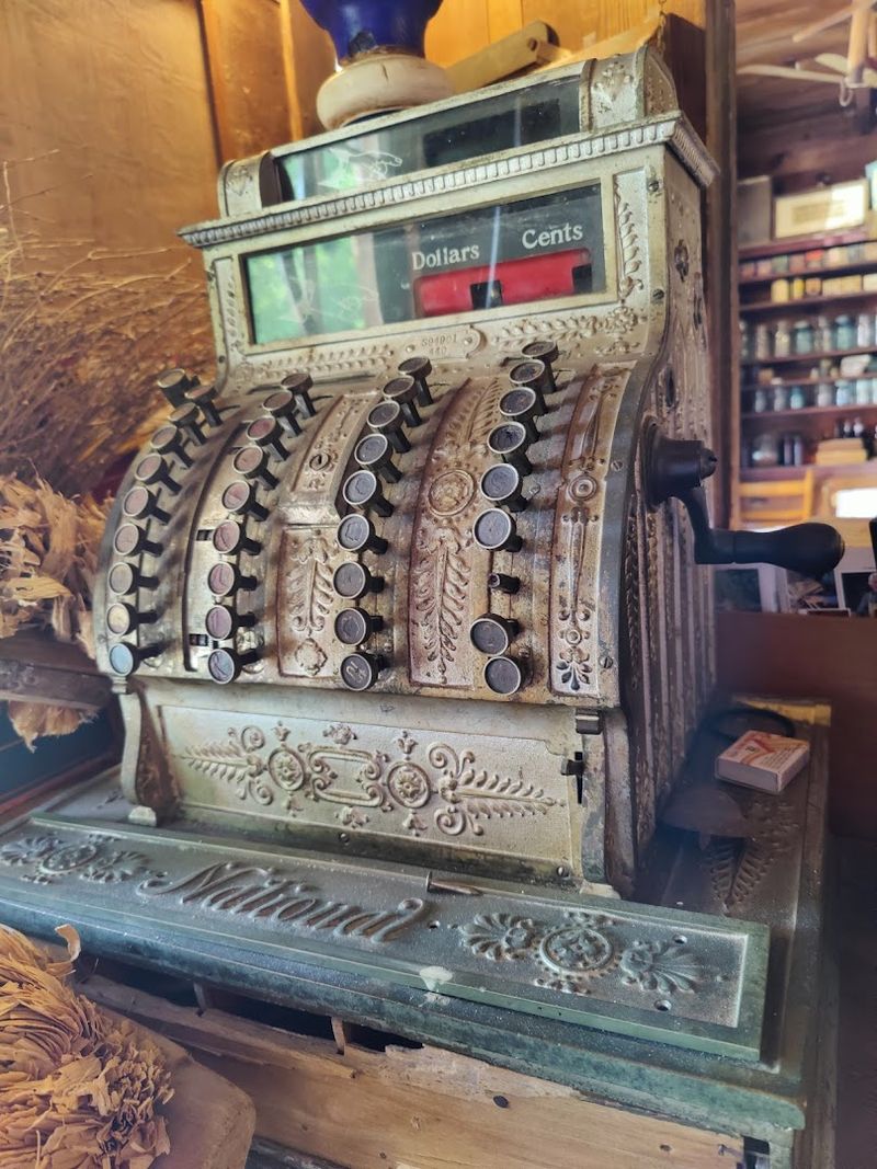 The Antique Cash Register and Vintage Displays