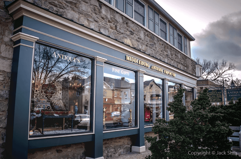 The Antique Shops Along Washington Street The Antique Shops Along Washington Street