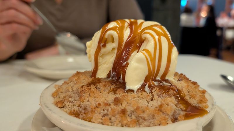 The Apple Crisp Dessert Worth Saving Room For