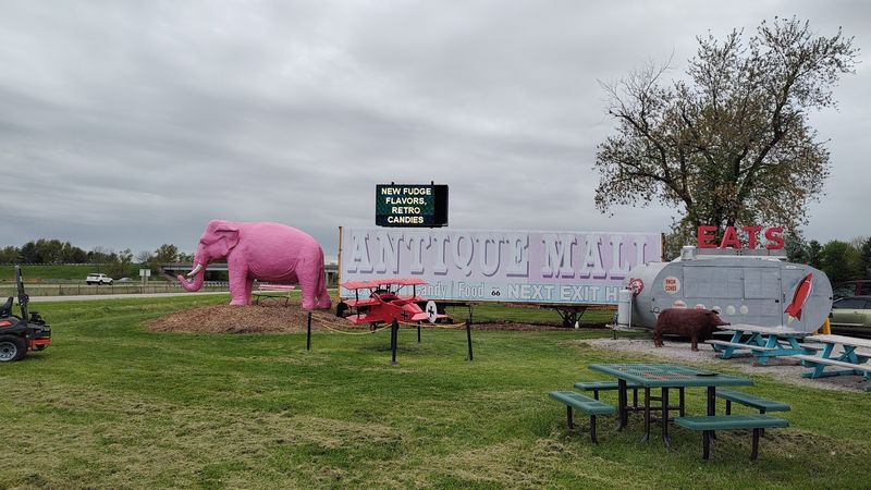 The Attached Antique Mall Full of Treasures