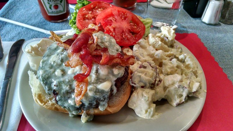 The Bacon and Blue Burger Worth Every Penny