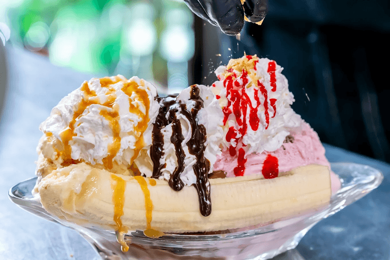 The Banana Split Dessert