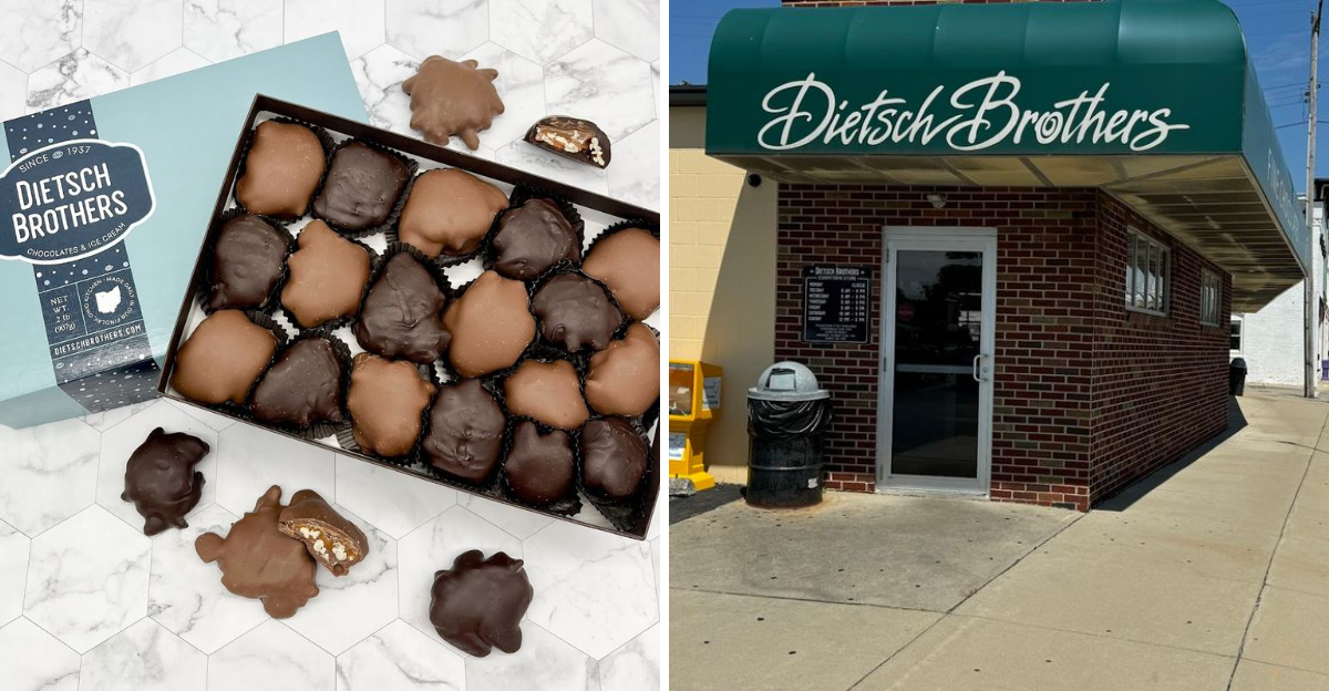 The Best Pretzels In Ohio Are Hiding Inside This Unassuming Ice Cream Parlor