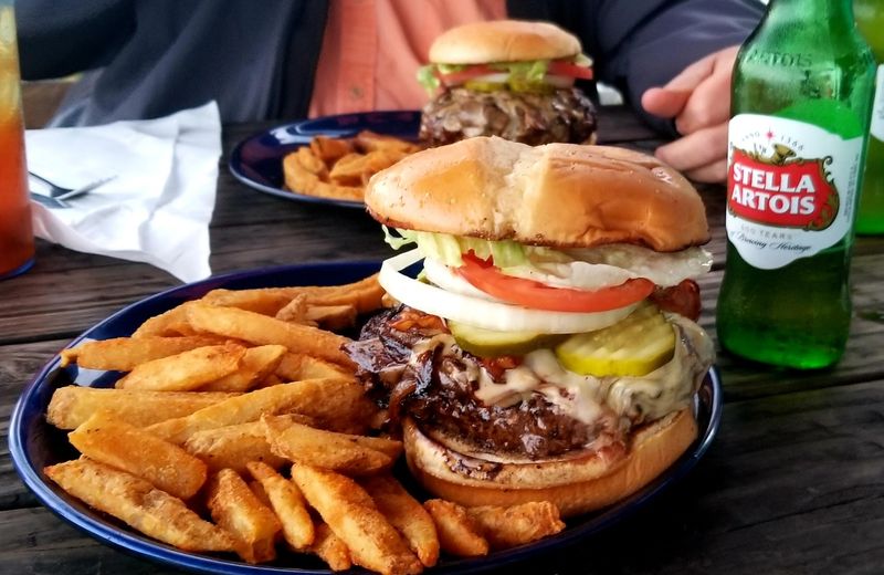The Burgers That Steal the Spotlight at a Seafood Spot