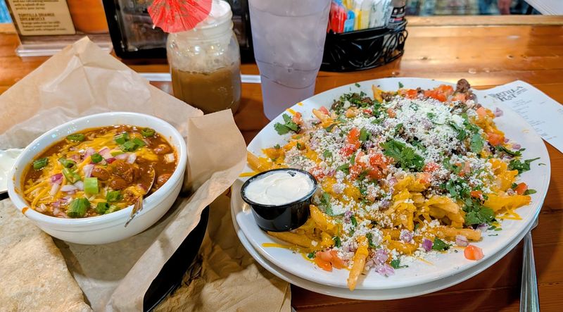 The Carne Tacos and Cowboy Quesadilla Combo