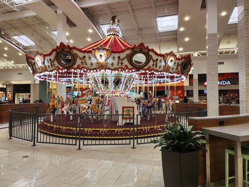 The Carousel Near the Food Court Is Pure Family Fun