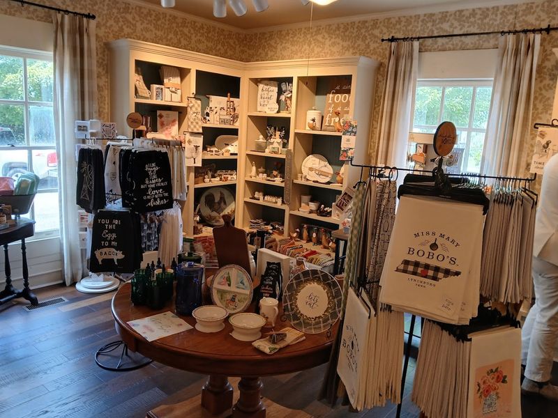 The Charming Gift Shop Is Worth Browsing Before Your Meal