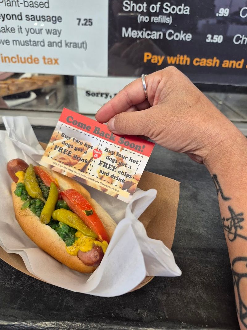 The Chicago Dog Done California Style