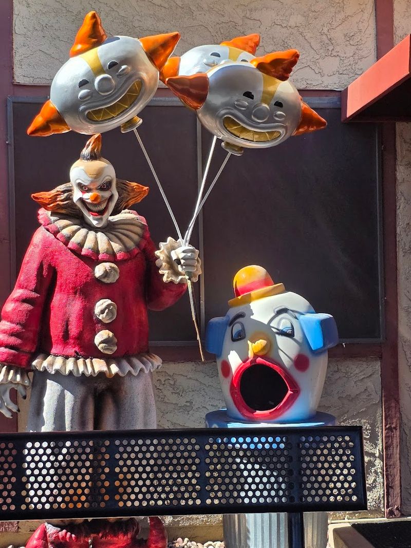 The Circus and Funhouse Section — Creepy Clowns Included
