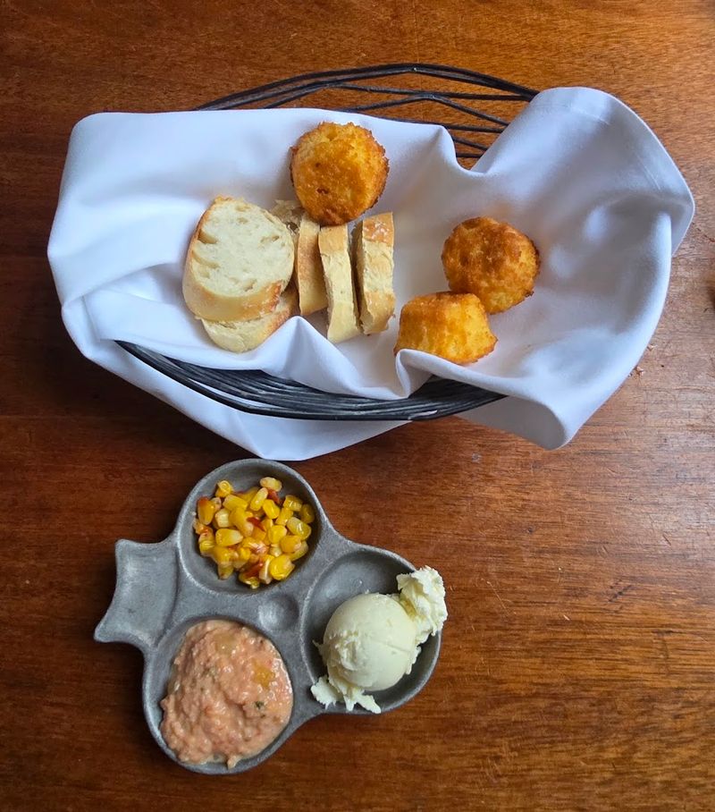 The Complimentary Bread and Relish Spread