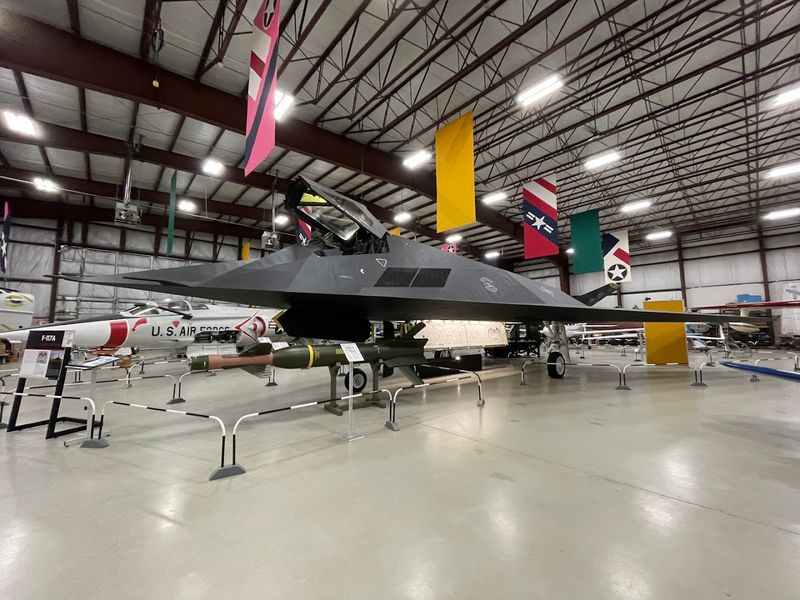 The F-117 Nighthawk Stealth Aircraft Up Close