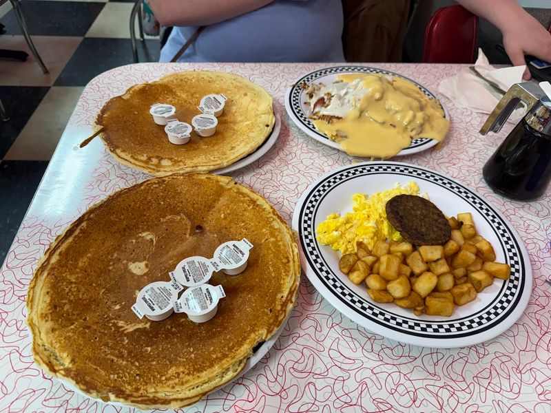The Famous 16-Inch Pancakes