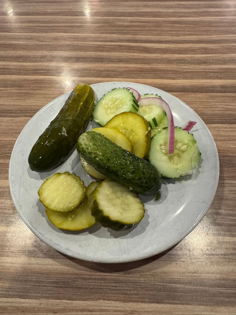 The Famous All-You-Can-Eat Pickle Bar