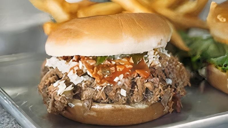 The Famous BBQ Pork Sandwich