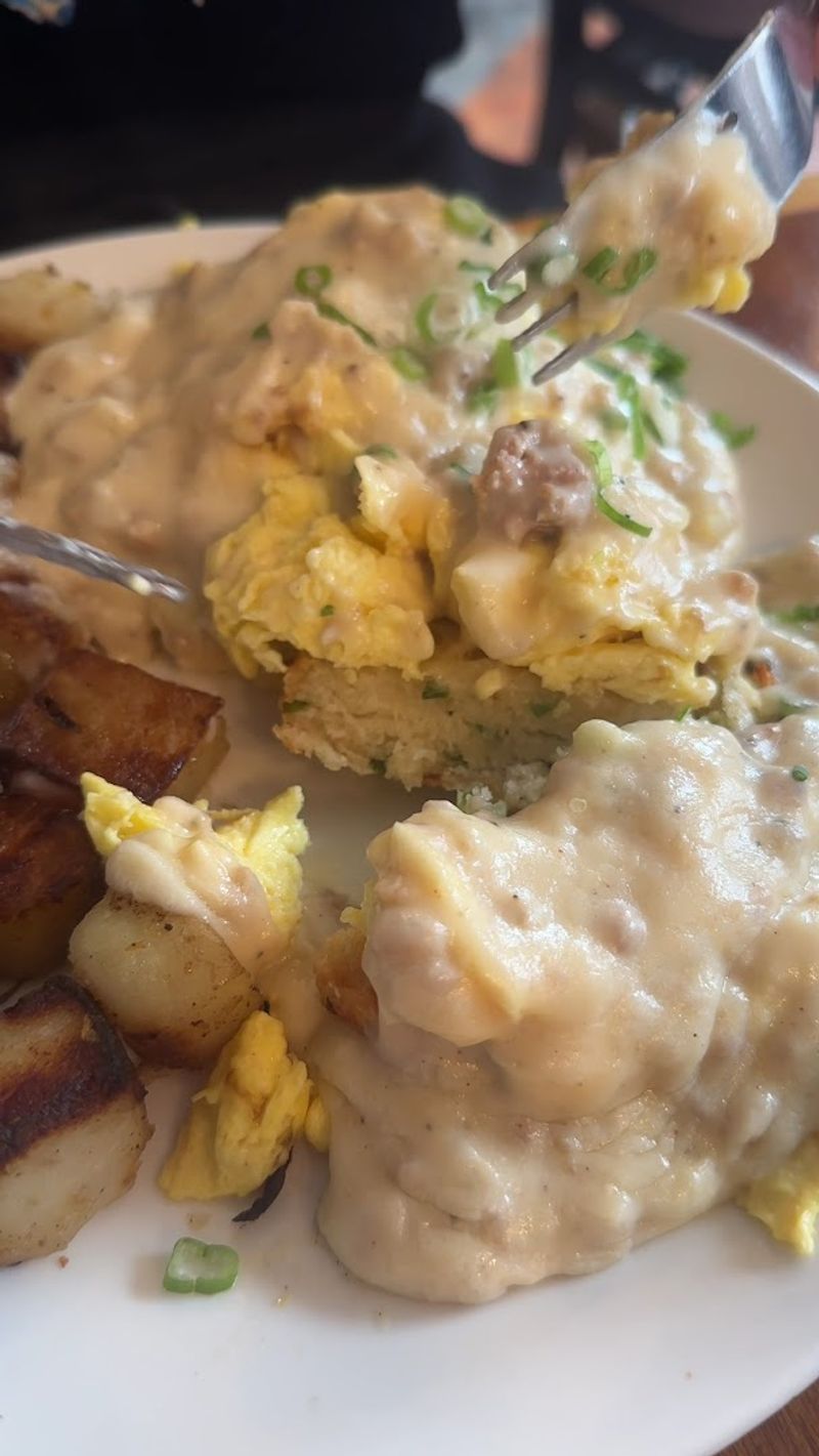 The Famous Biscuits and Gravy That Started It All