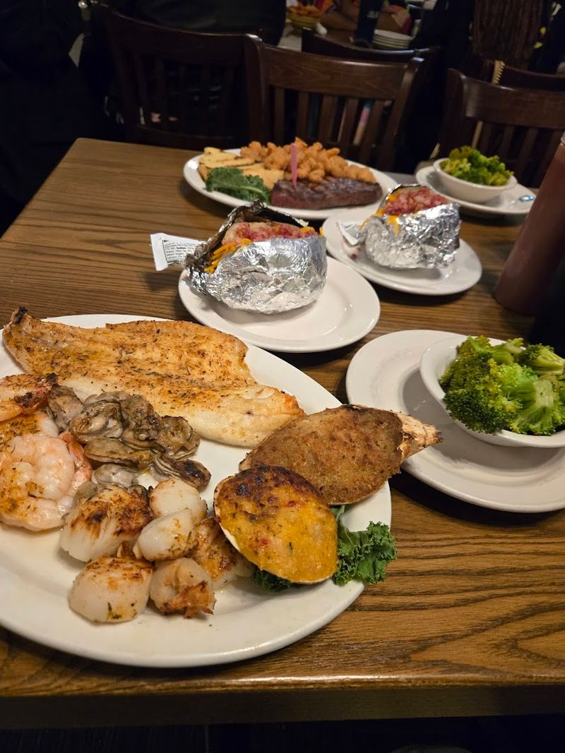 The Famous Broiled Seafood Platter
