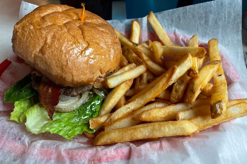 The Famous Olive Burger Worth Raving About