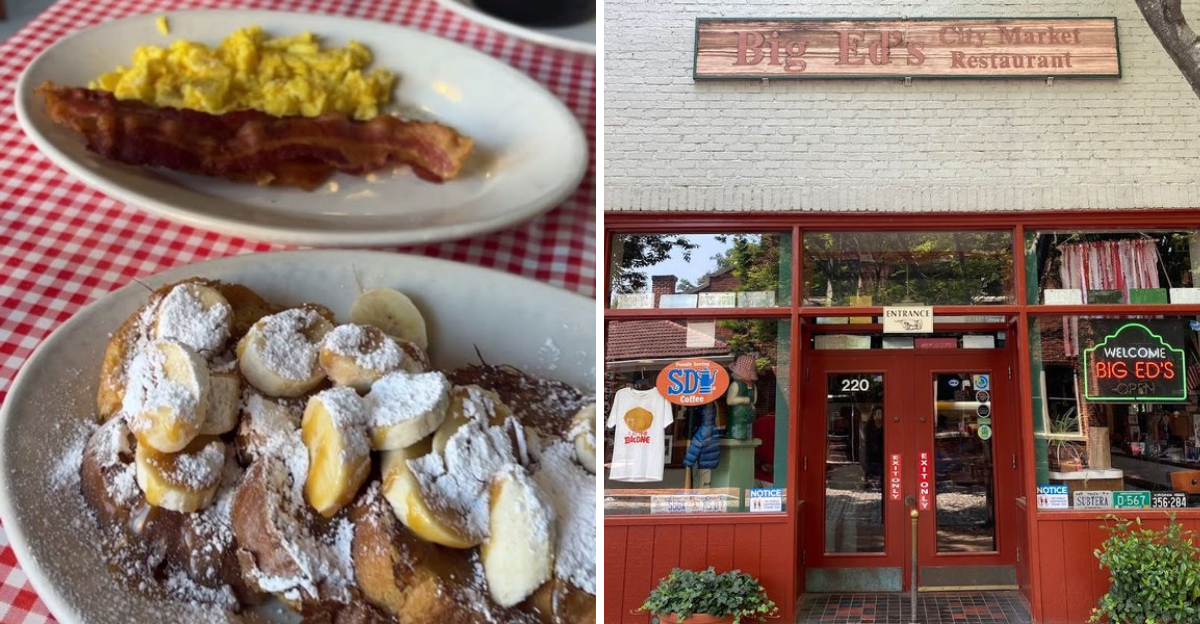 The French toast at this no-fuss North Carolina restaurant is unbelievably delicious
