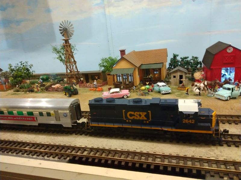 The G-Gauge Model Railroad Display