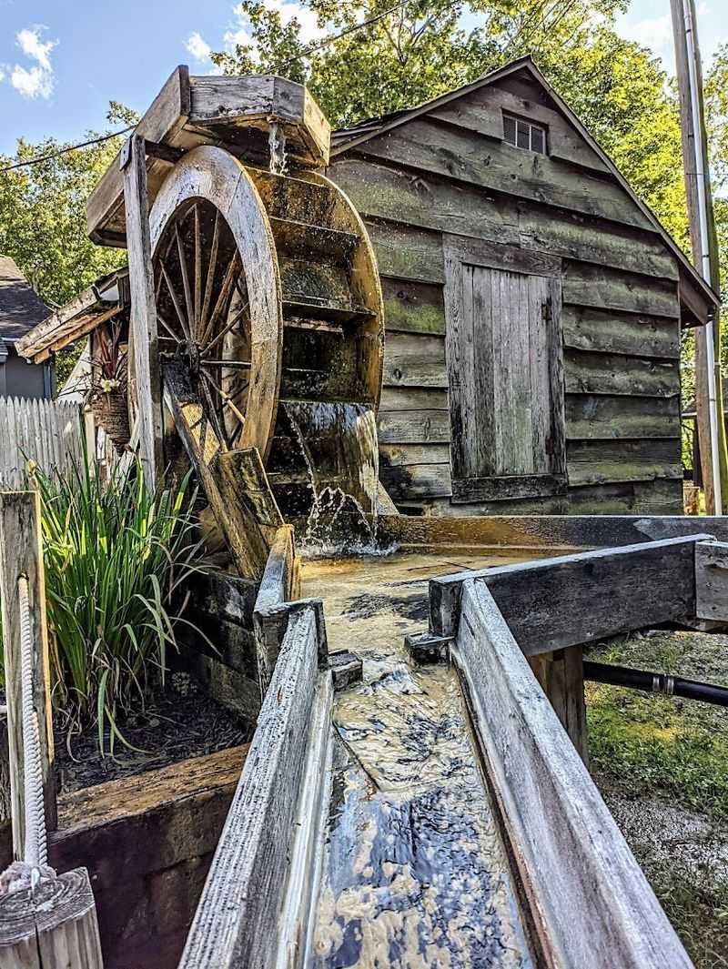 The Gem Mill on the Property — A Fun Extra for Kids