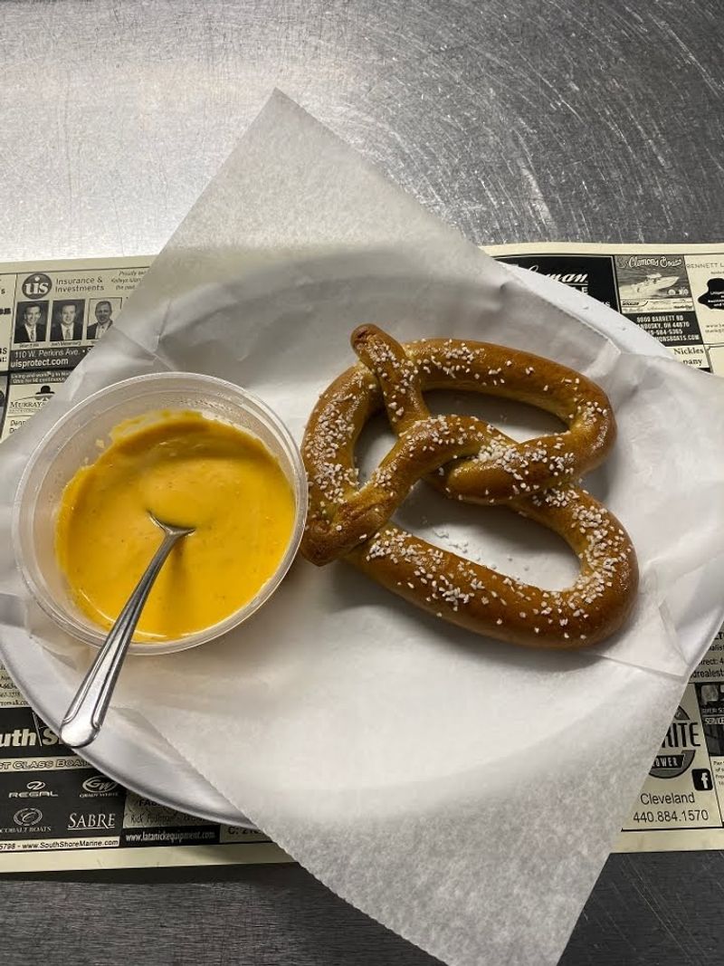The Giant Pretzel with Beer Cheese: A Crowd-Pleaser
