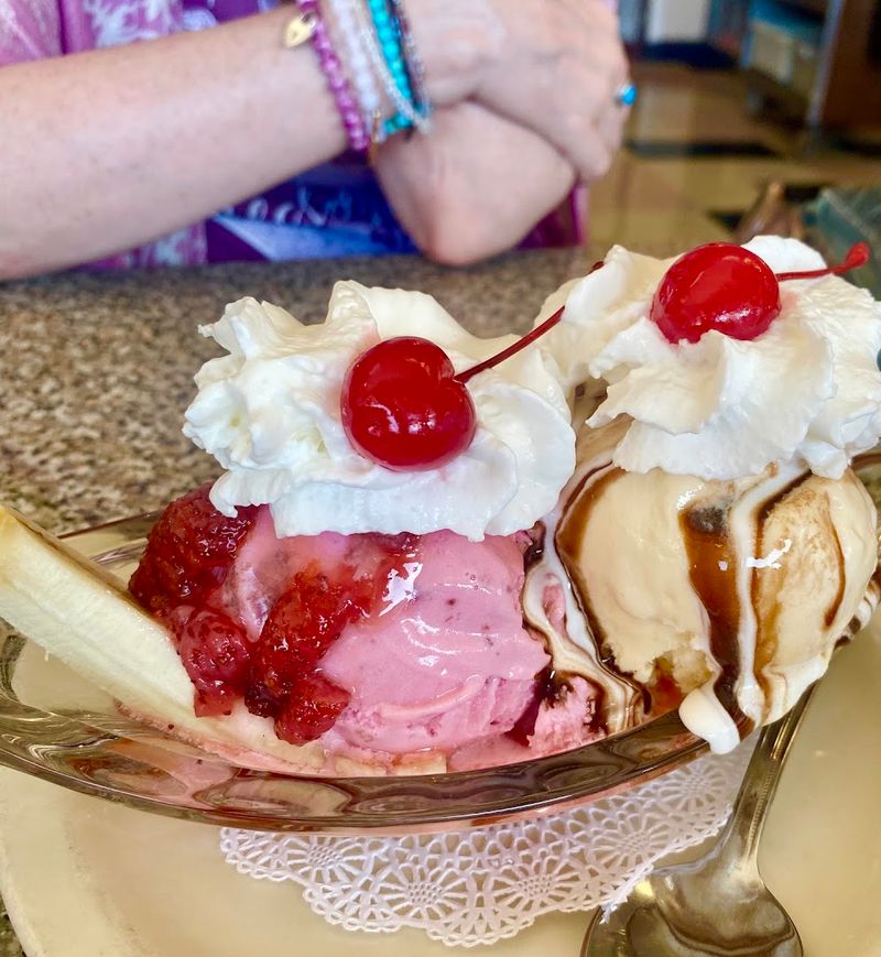 The Gosh-Awful-Gooey Banana Split Worth Every Calorie