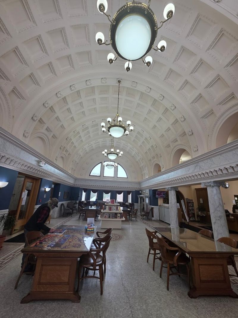 The Grand Piano in the Entry Hall