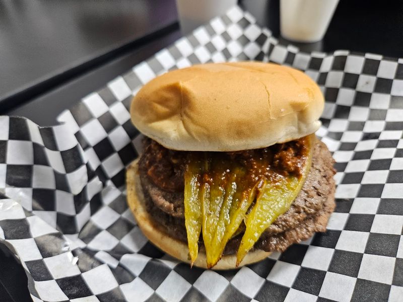 The Green Chile Burger for Heat Lovers