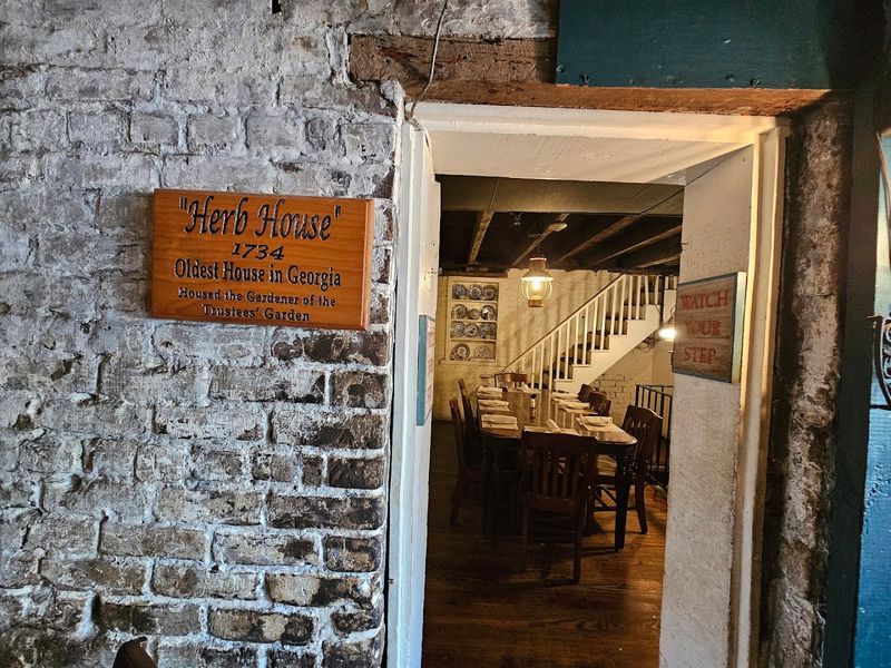 The Herb House: Oldest Part of the Building
