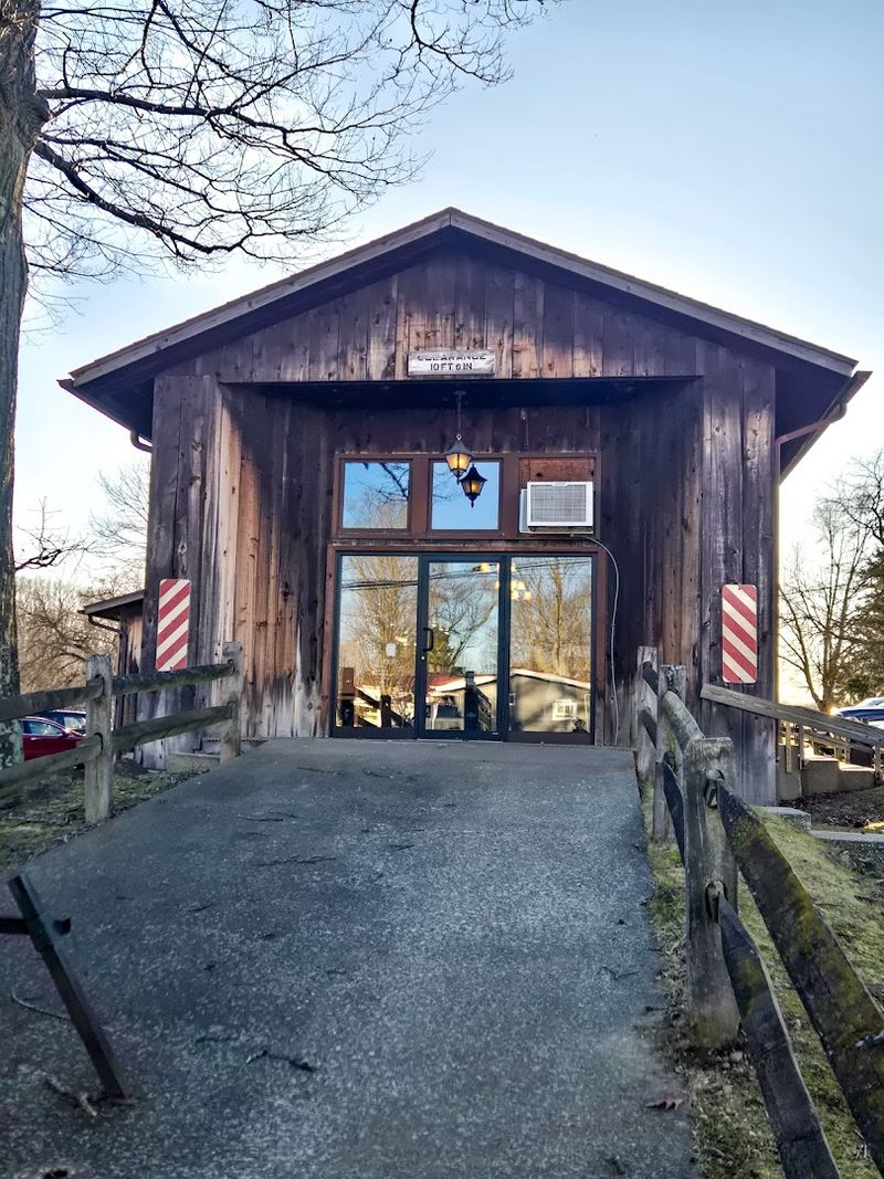 The Historic 1862 Covered Bridge That Became a Restaurant The Historic 1862 Covered Bridge That Became a Restaurant