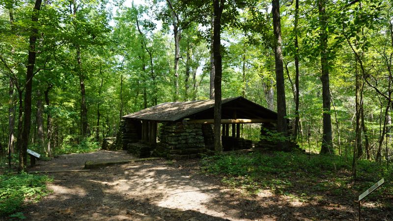 The Historic CCC Pavilion and Stone Cabins