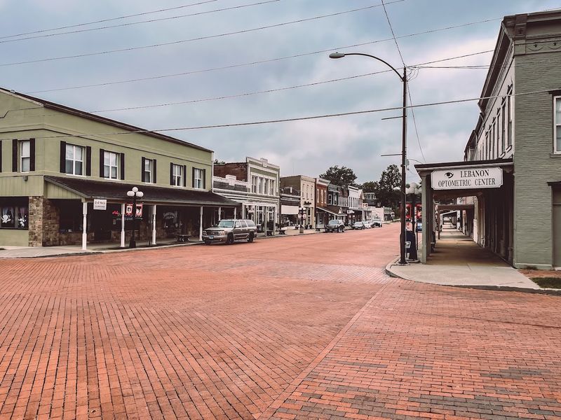 The Historic Downtown Square: Frozen in a Simpler Time