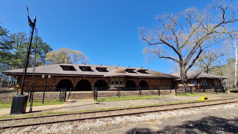 The Historic Rusk Depot Station