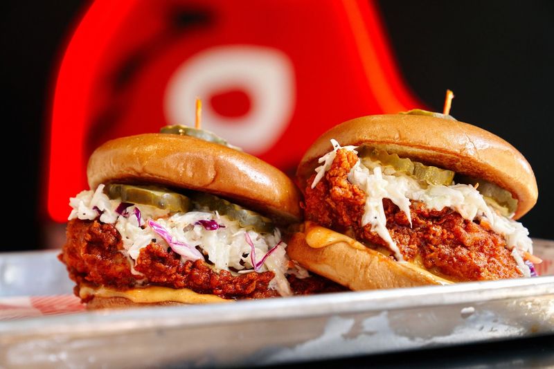 The Hot Chicken Sandwich The Hot Chicken Sandwich