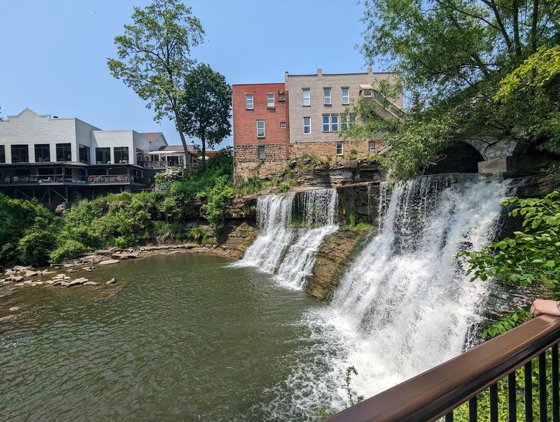 The Iconic Chagrin Falls Waterfall The Iconic Chagrin Falls Waterfall