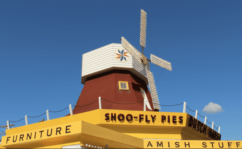 The Iconic Yellow Windmill You Cannot Miss