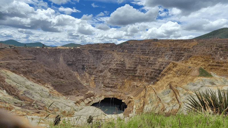 The Lavender Pit Overlook